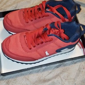 Boys Ralph Lauren athletic tennis shoes